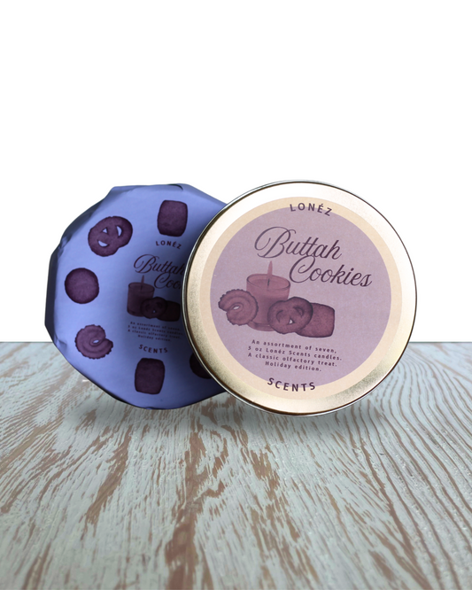 Buttah Cookie Tin Gift Wrap