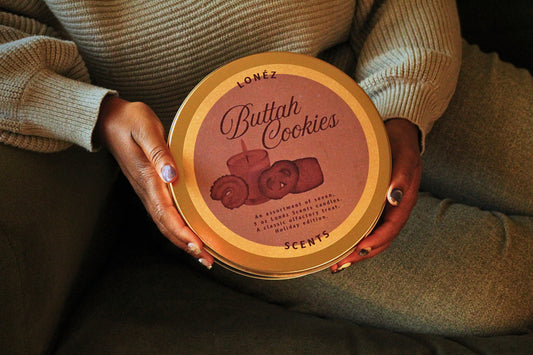 Buttah Cookies Tin | Assorted Candle Set of 7
